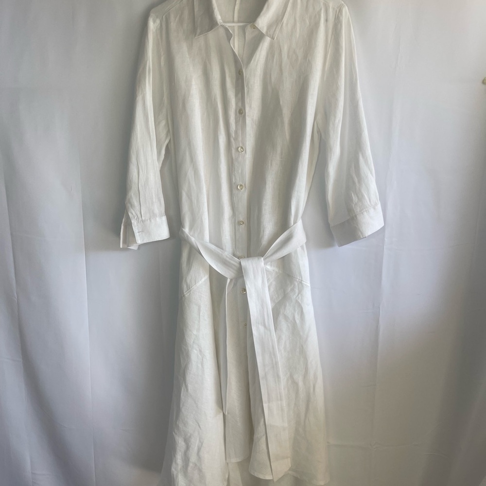 Chico's White High Low Dress